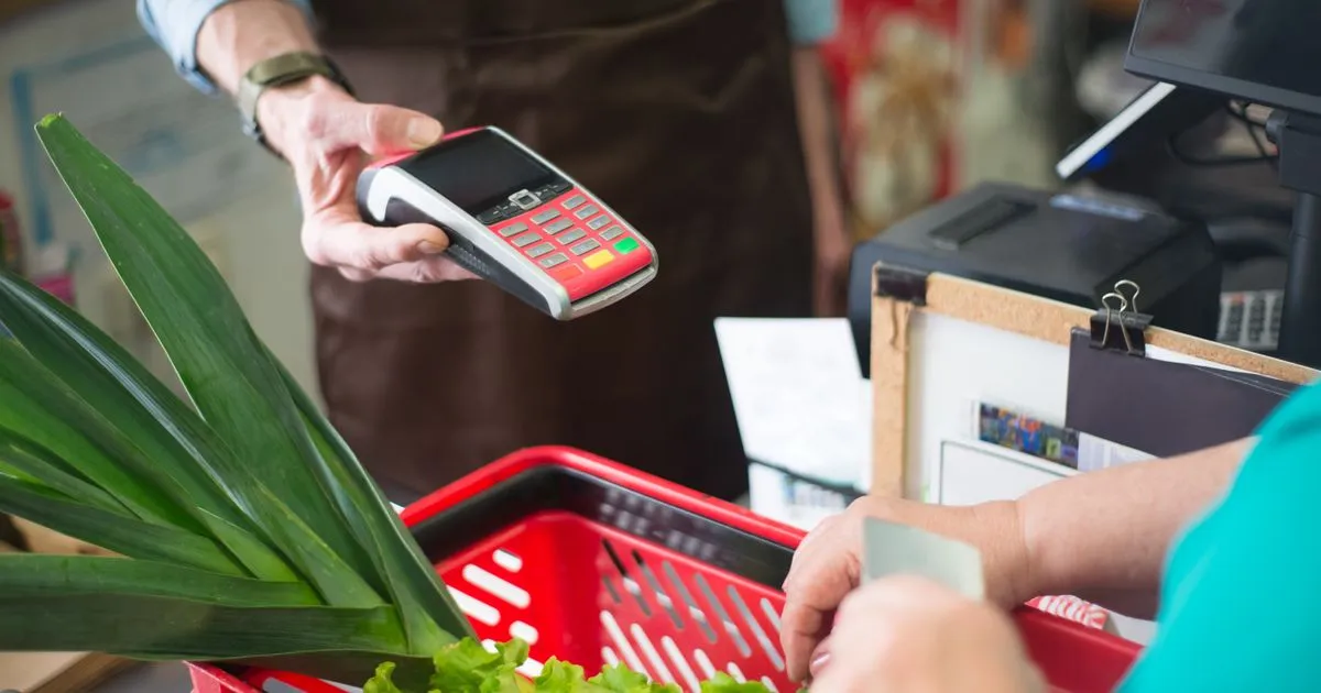 Grocery checkout payment - borrow $200 online in Canada