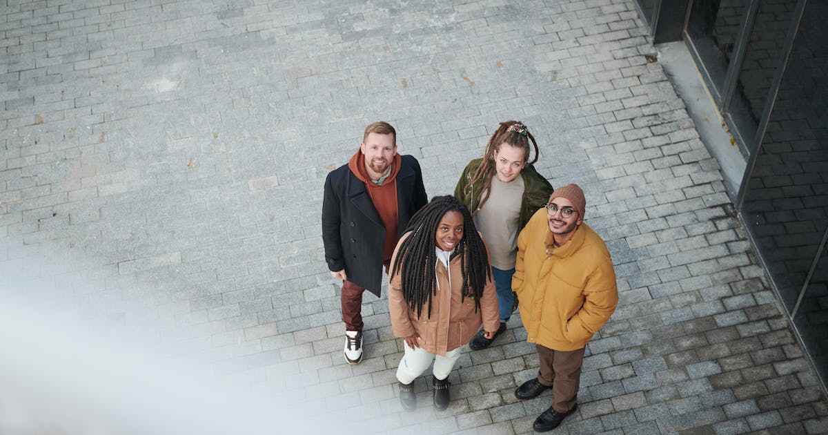 Diverse group of Canadians who borrow money online across Canada