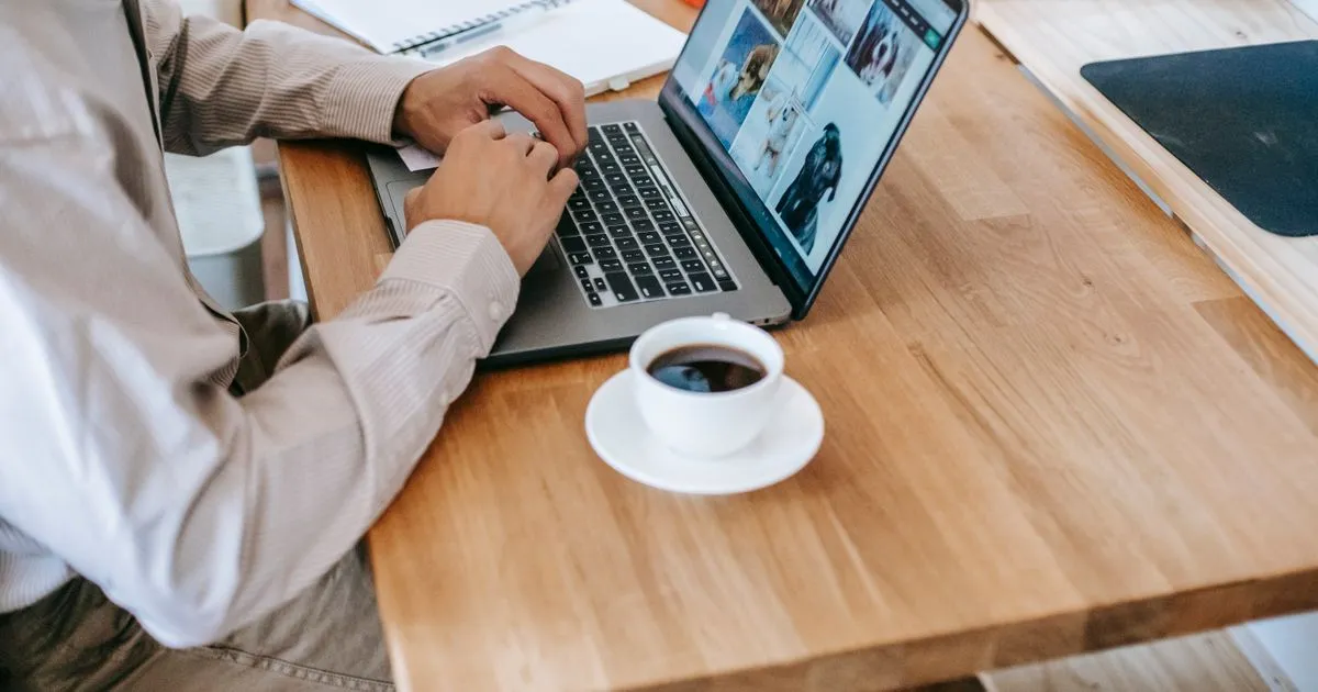 Canadian borrower completing an online loan application with instant bank verification