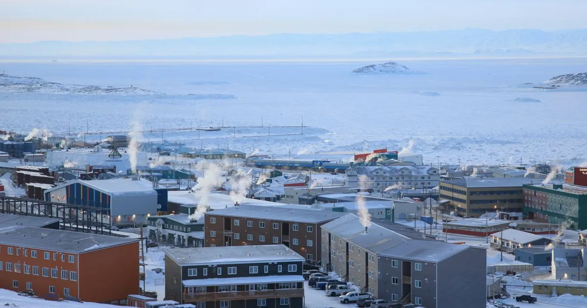 Iqaluit, Nunavut in winter, where online loans Canada lenders offer are capped at 35% APR